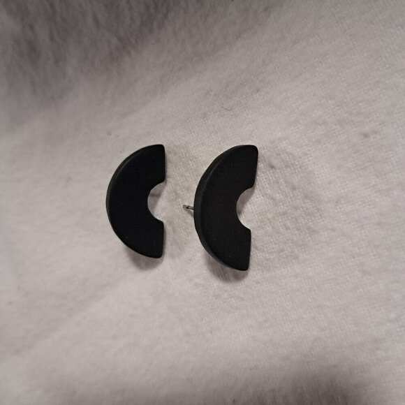 🧡NWOT Happy June Clay Crescent Earrings - Picture 1 of 3